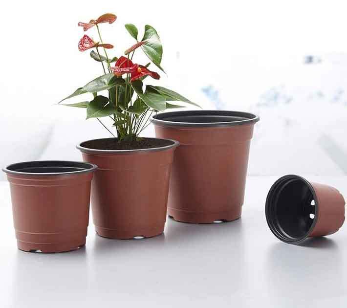 Large 300mm Plastic Terracotta Plant Pots