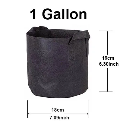 1 gallon cloth pots