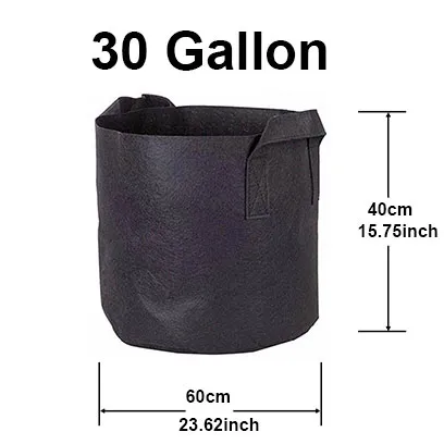 30 gallon fabric grow bags