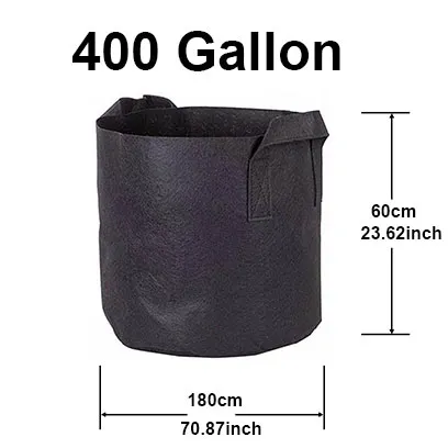 400 gallon fabric pot