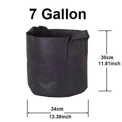 7 gallon cloth pots