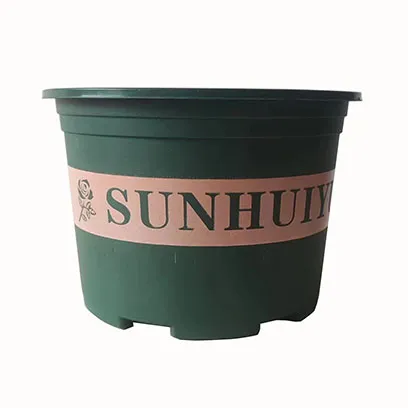 green short 2 gallon pots