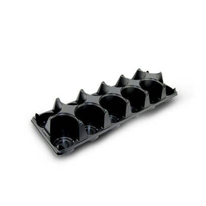 Plastic ST350-12 round carry trays