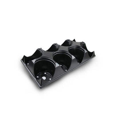 Plastic ST550-8 round carry trays