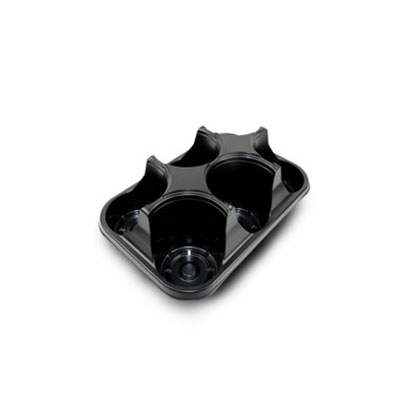 Plastic ST630D-6 round carry trays