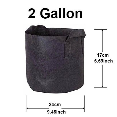 2 gallon fabric pots