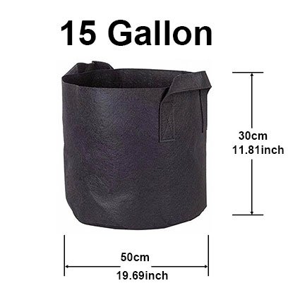 15 gallon fabric pots