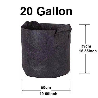 20 gallon grow bag