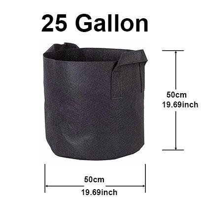 25 gallon grow bags