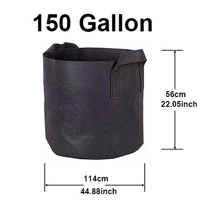 150 gallon grow bags