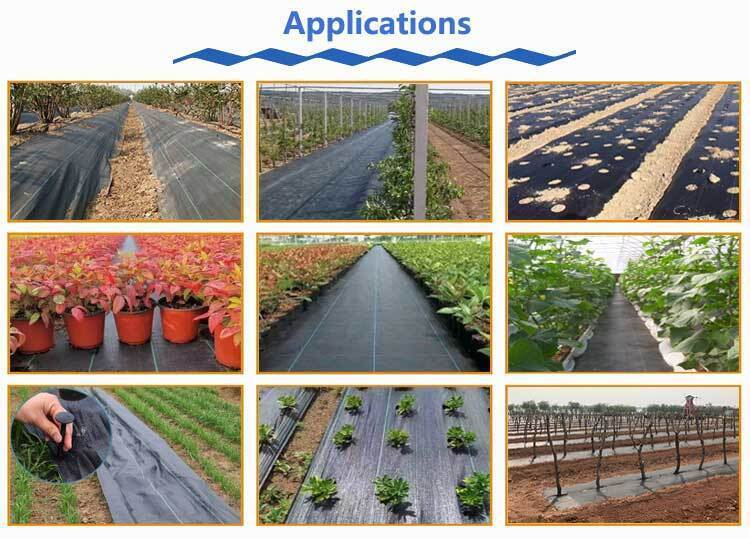 weed mat application